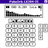 Color Palm with LCDProc